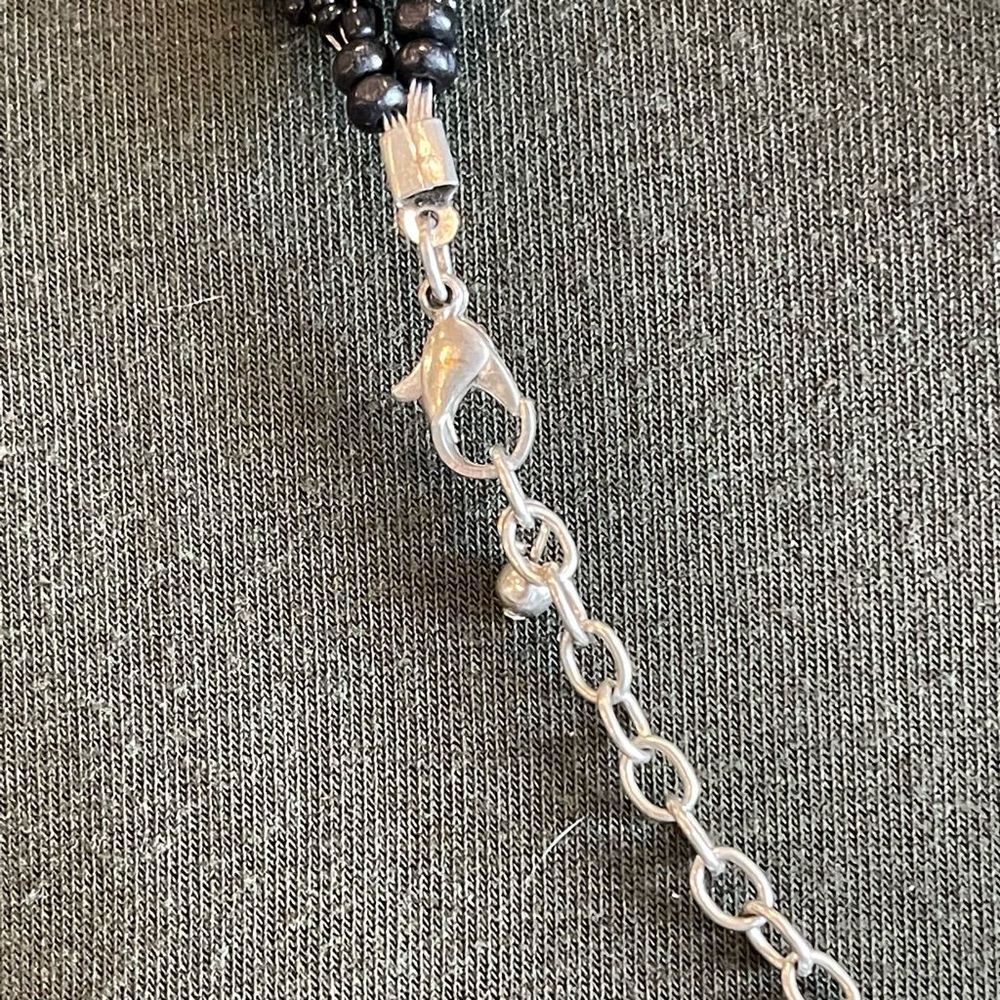 Stunning Beaded Bib Statement Necklace - image 6